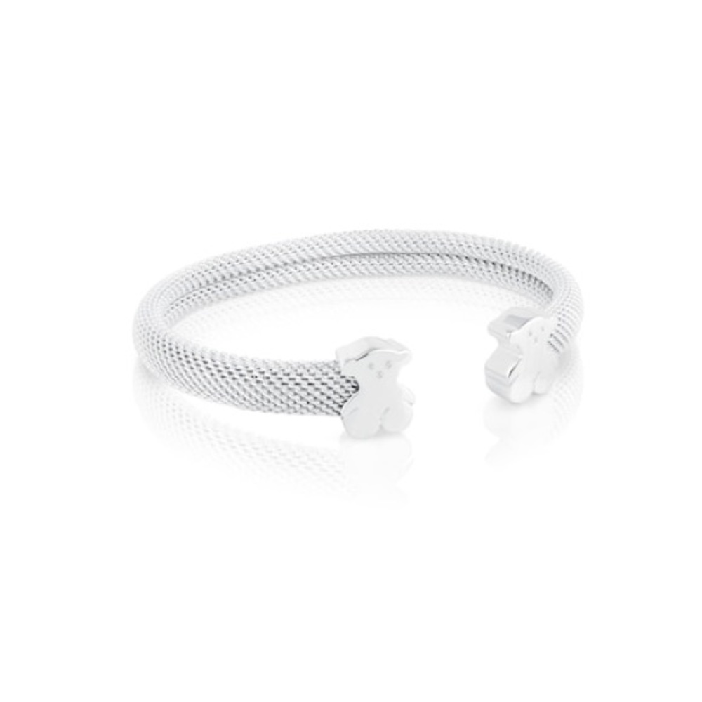 Tous Silver Mesh Bracelet